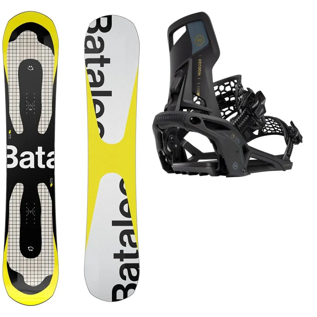 BATALEON Evil Twin + Fix NIDECKER OG Supermatic /noir