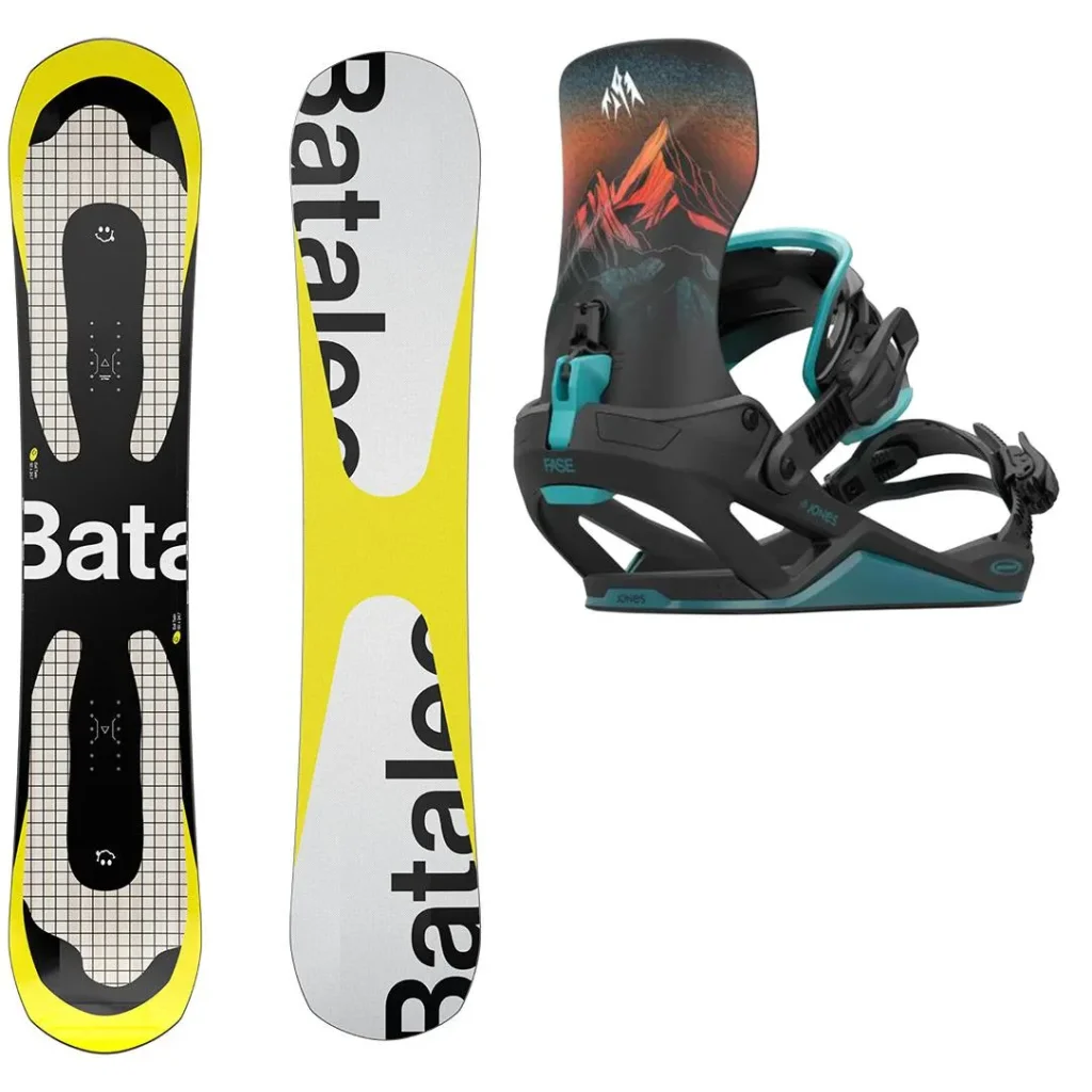 BATALEON Evil Twin Wide + Fix JONES Mercury Fase Blue Art