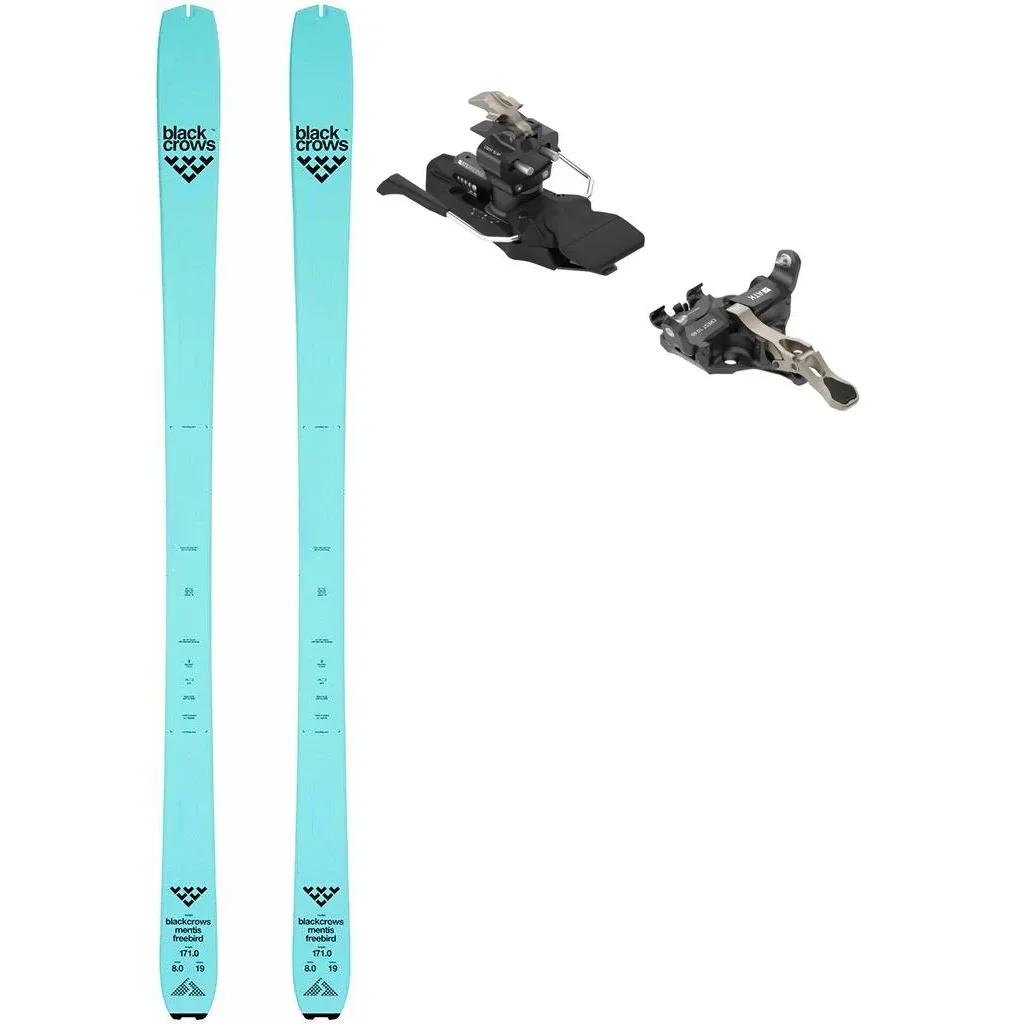 BLACK CROWS Mentis Freebird + Fix ATK Crest 10 /freins 86 mm /foncé bronze