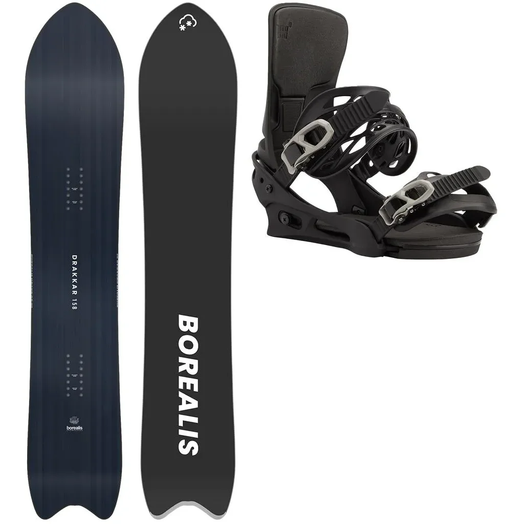 BOREALIS Drakkar + Fix BURTON Cartel X /black