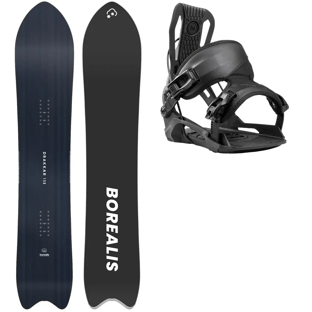 BOREALIS Drakkar + Fix NIDECKER Flow Nexus /black