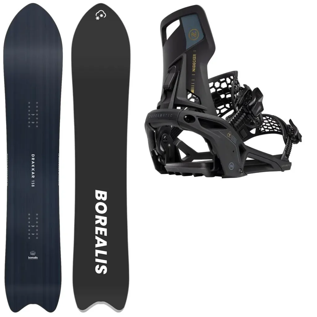 BOREALIS Drakkar + Fix NIDECKER OG Supermatic /noir