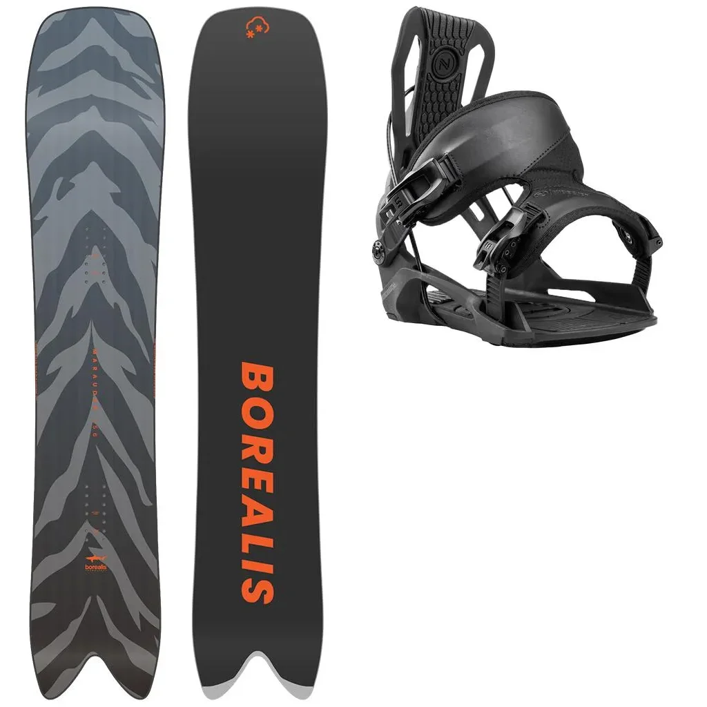 BOREALIS Marauder + Fix NIDECKER Flow Nexus /black