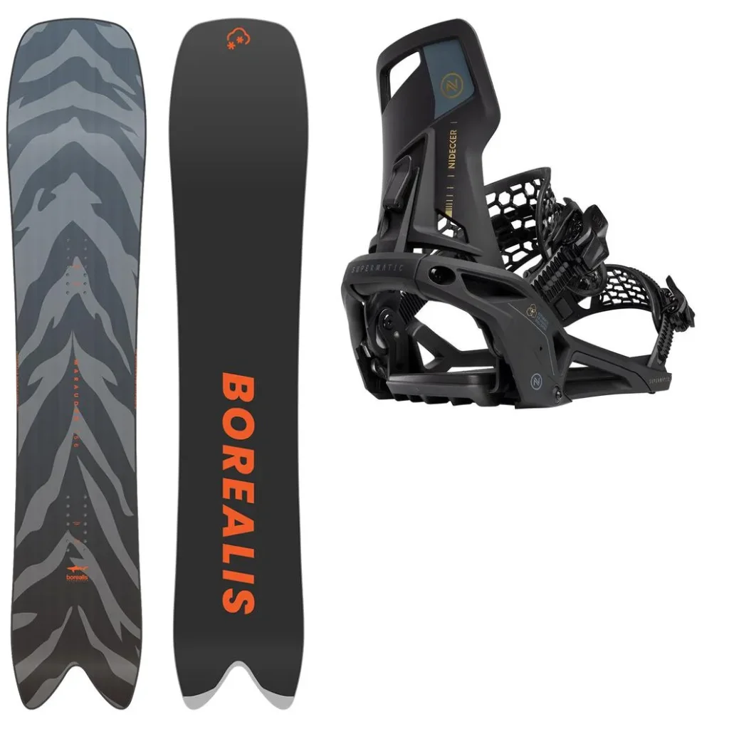 BOREALIS Marauder + Fix NIDECKER OG Supermatic /noir
