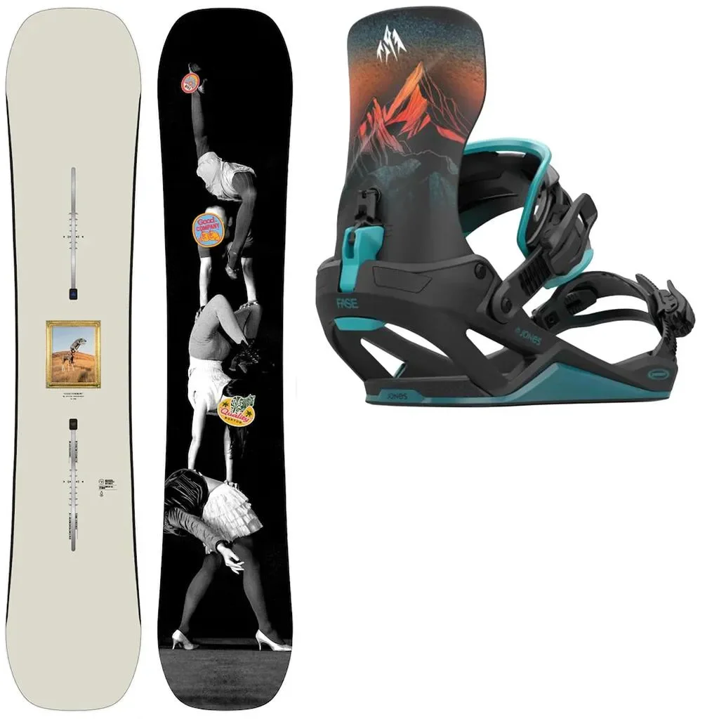 BURTON Good Company + Fix JONES Mercury Fase Blue Art