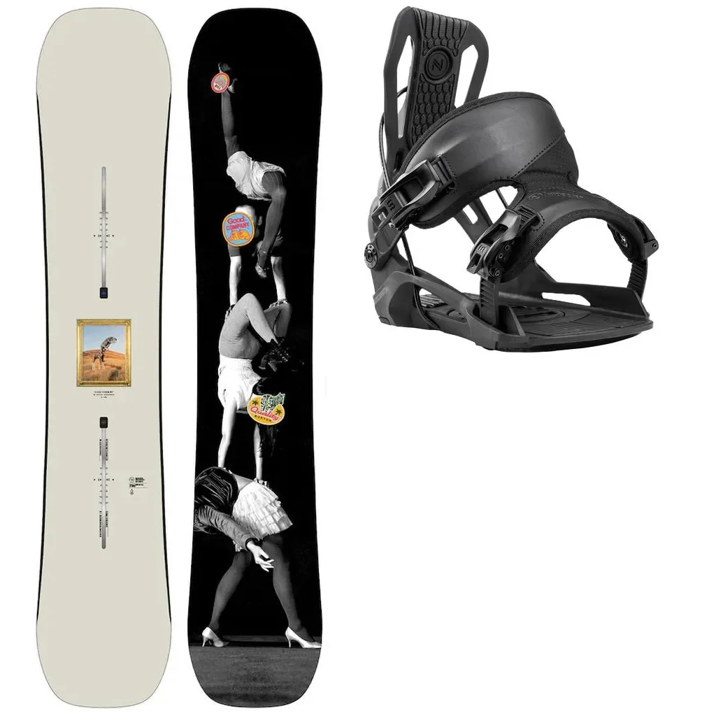 BURTON Good Company + Fix NIDECKER Flow Nexus /black