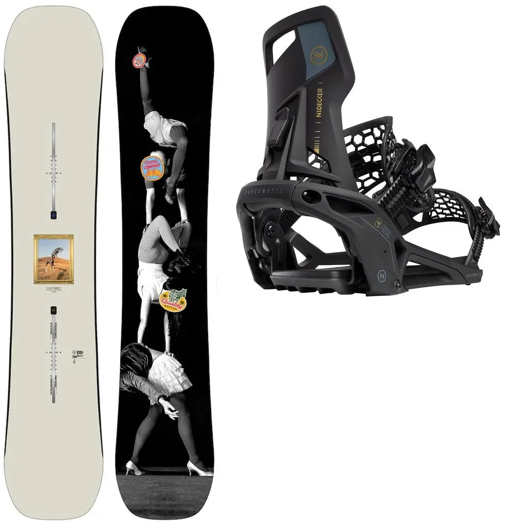 BURTON Good Company + Fix NIDECKER OG Supermatic /black