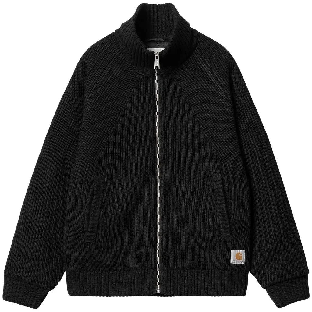 CARHARTT WIP Banley Sweater Jacket /black