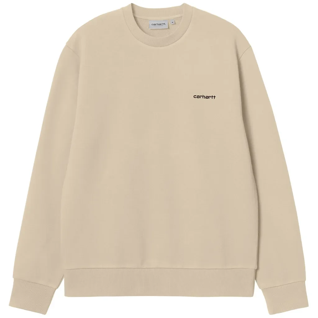 CARHARTT WIP Script Embroidery Sweat /wall black