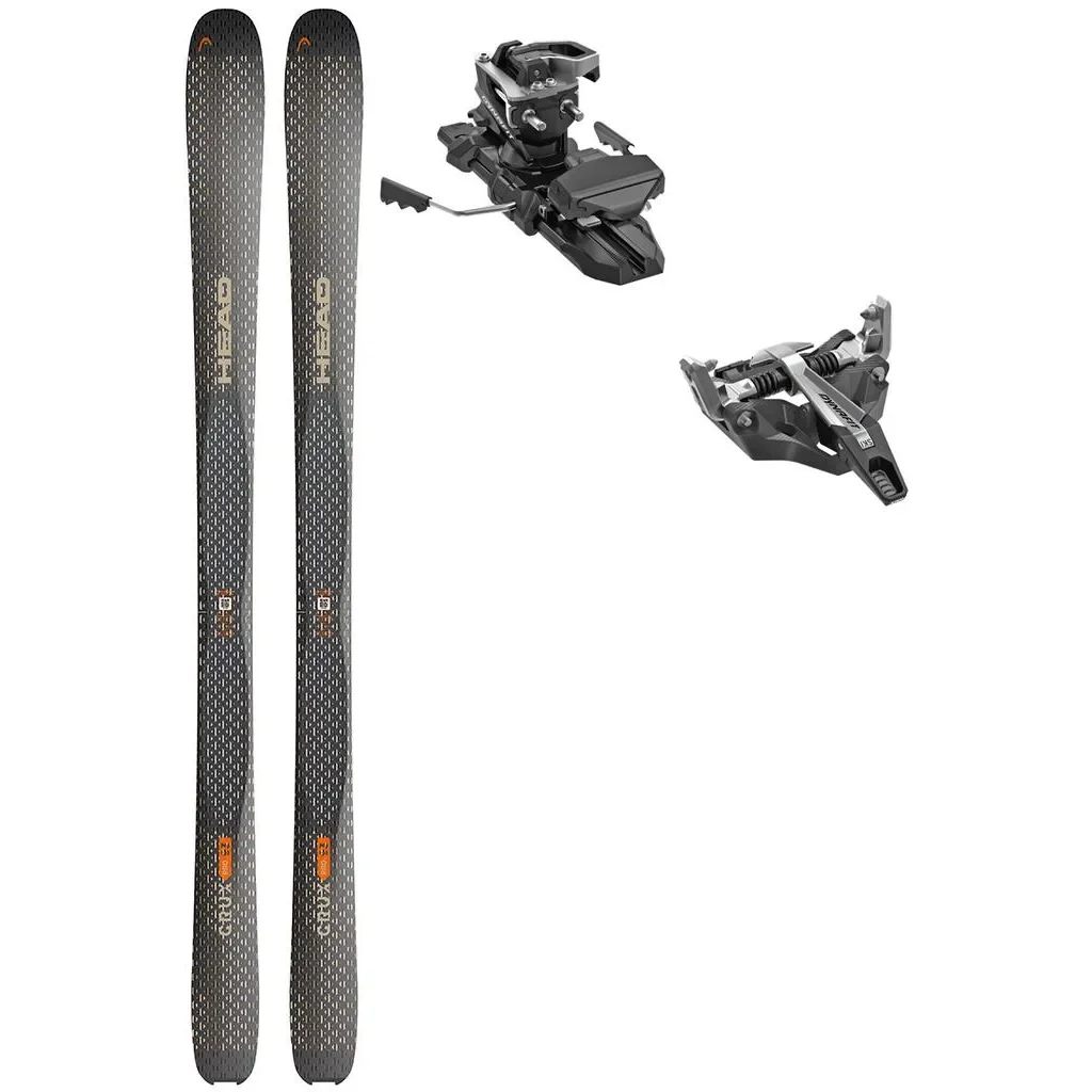 HEAD Crux 93 Pro + Fix DYNAFIT Seven Summits+ freins 98 /black silver