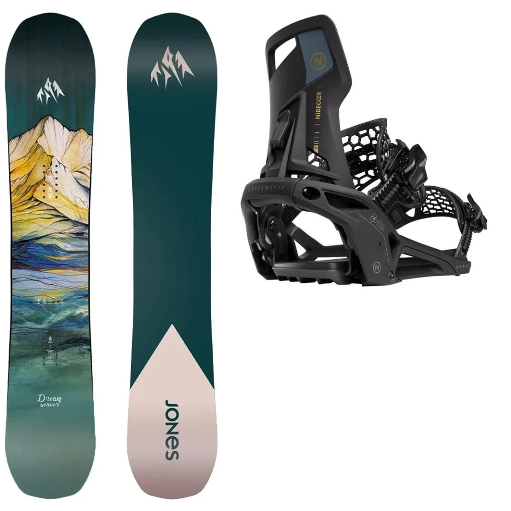 JONES Dream Weaver + Fix NIDECKER OG Supermatic /black