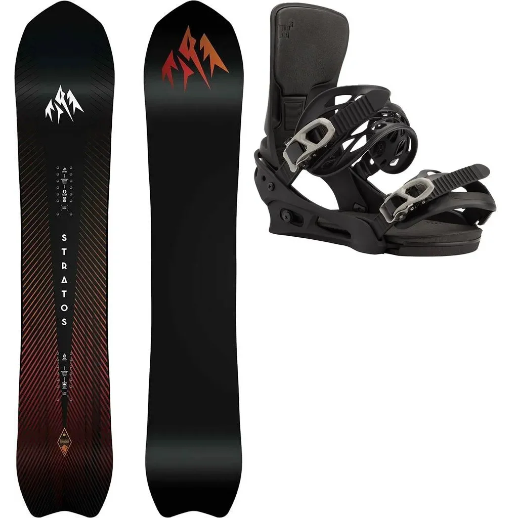 JONES Stratos + Fix BURTON Cartel X /black