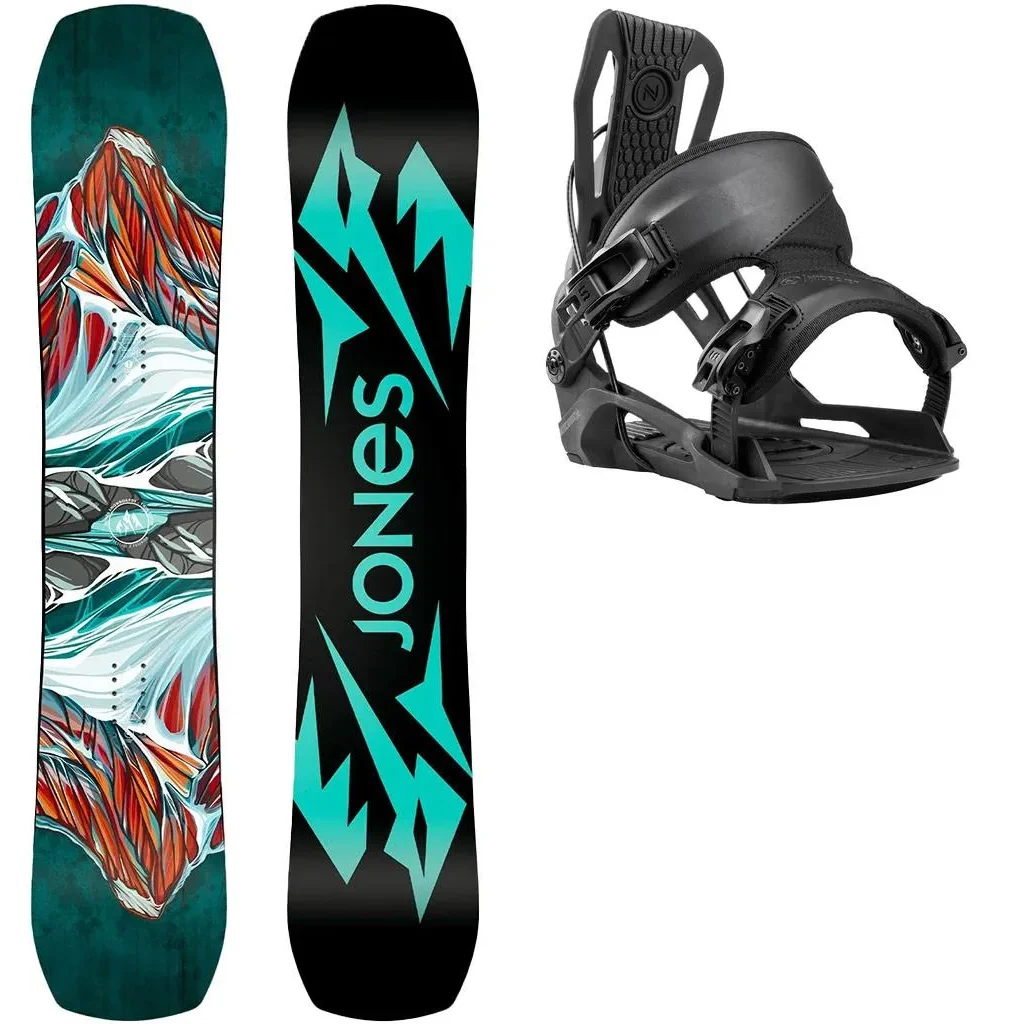 JONES Twin Sister + Fix NIDECKER Flow Nexus /black