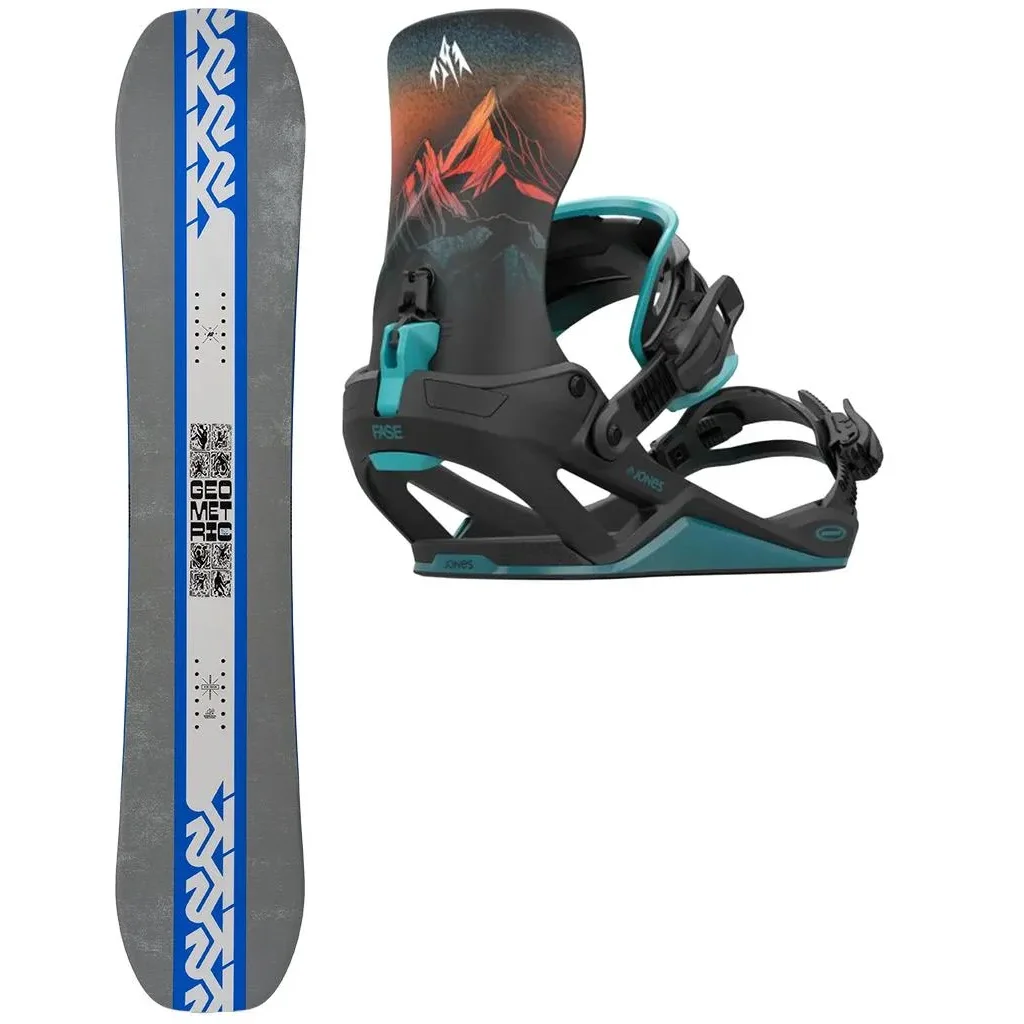 K2 Geometric Wide + Fix JONES Mercury Fase Blue Art