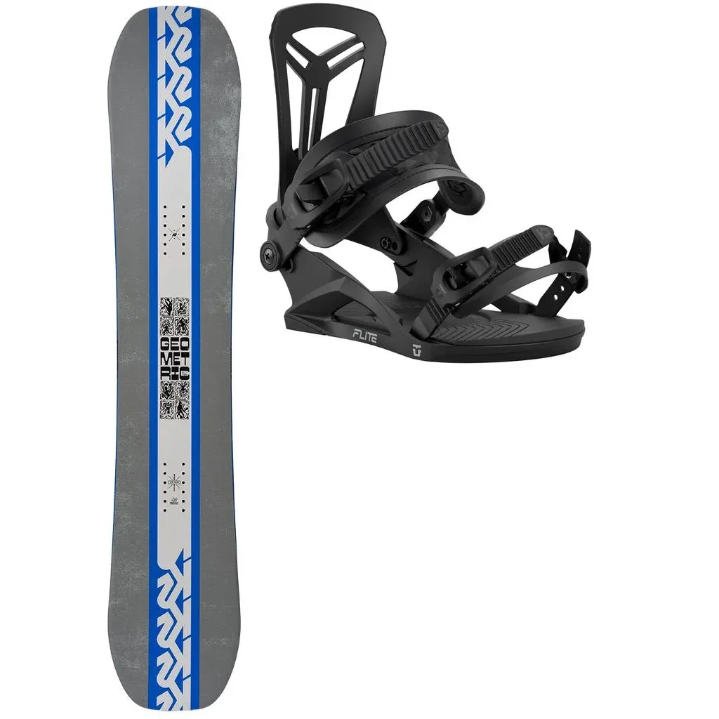 K2 Geometric Wide + Fix UNION Flite /black