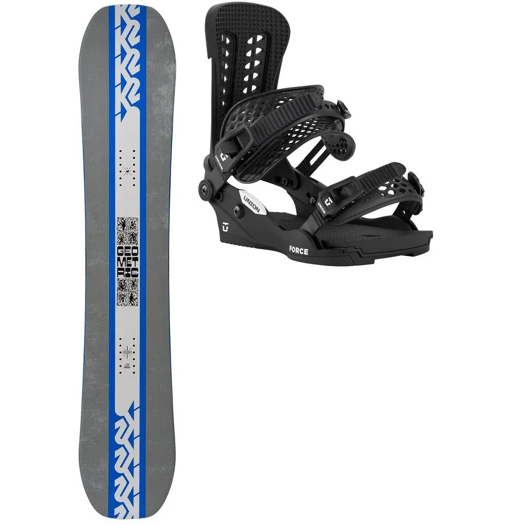 K2 Geometric Wide + Fix UNION Force Classic /noir