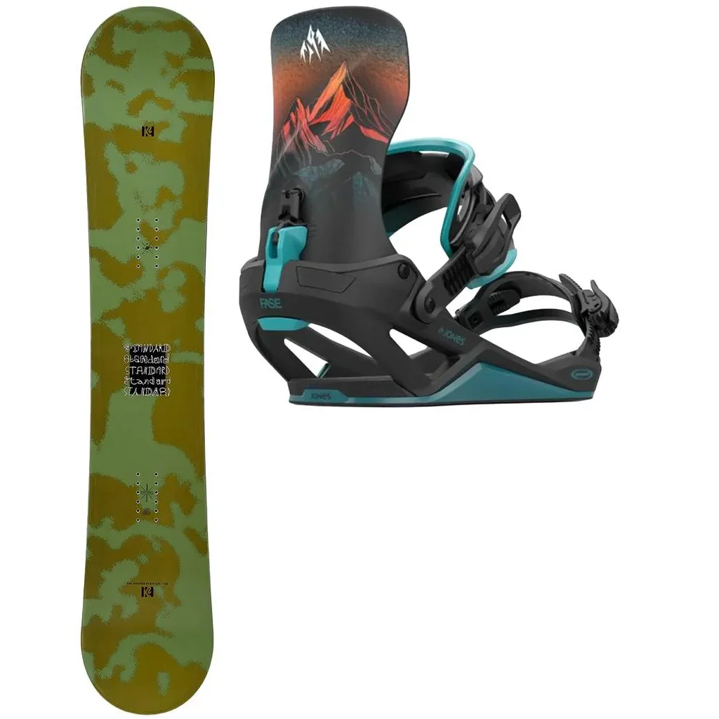 K2 Standard Wide + Fix JONES Mercury Fase Blue Art