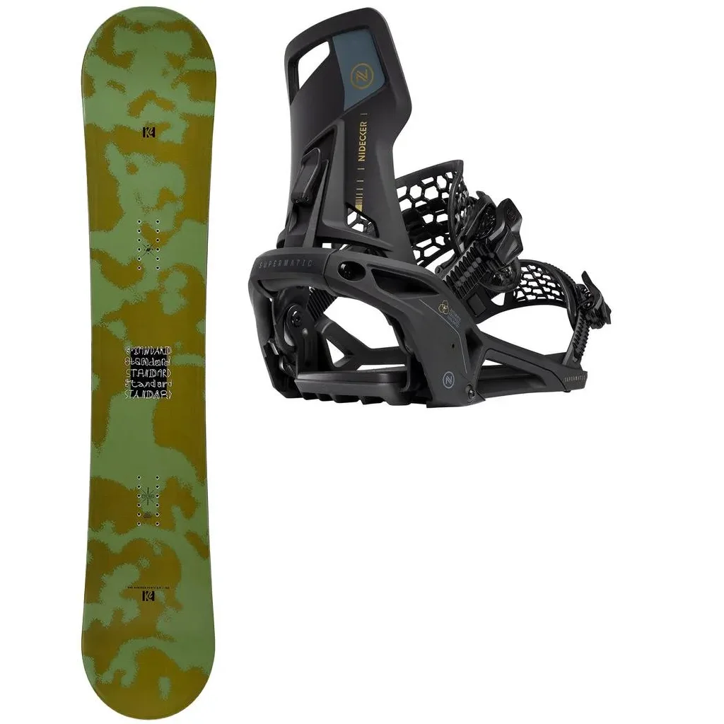 K2 Standard Wide + Fix NIDECKER OG Supermatic /noir