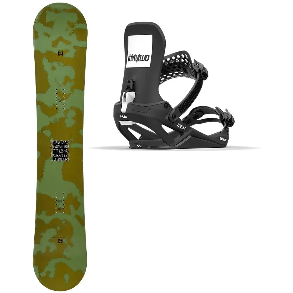 K2 Standard Wide + Fix THIRTYTWO T32M Fase /noir