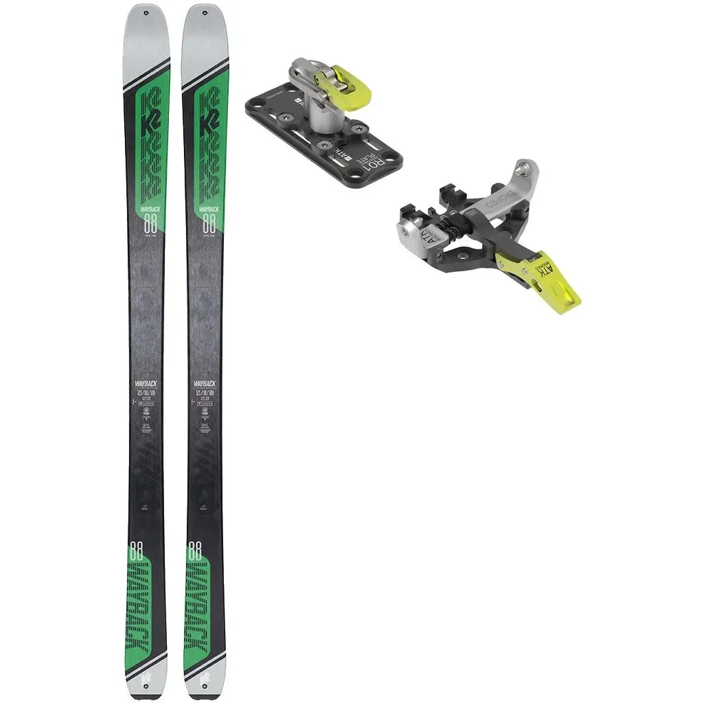 K2 Wayback 88 + Fix ATK Trofeo 8 Plus