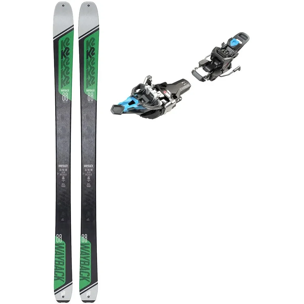 K2 Wayback 88 + Fix FRITSCHI Tecton 13 Carbon /freins 90mm