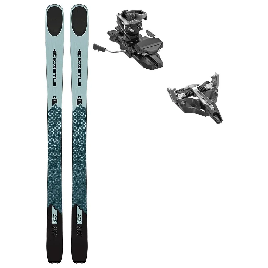 KASTLE TX93 UP + Fix DYNAFIT Seven Summits+ freins 98 /black silver
