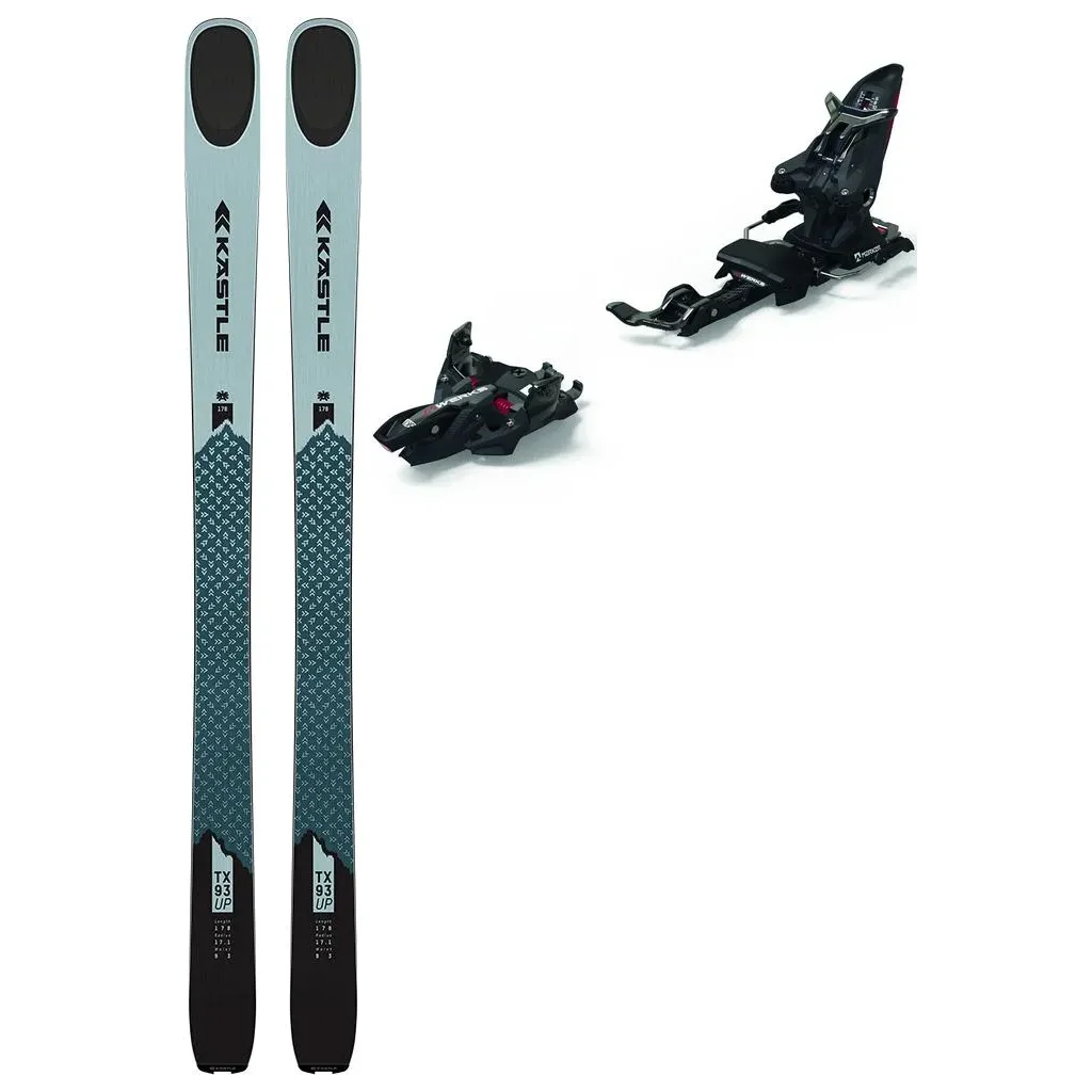 KASTLE TX93 UP + Fix MARKER Kingpin Mwerks 12 (75-100mm) /black red