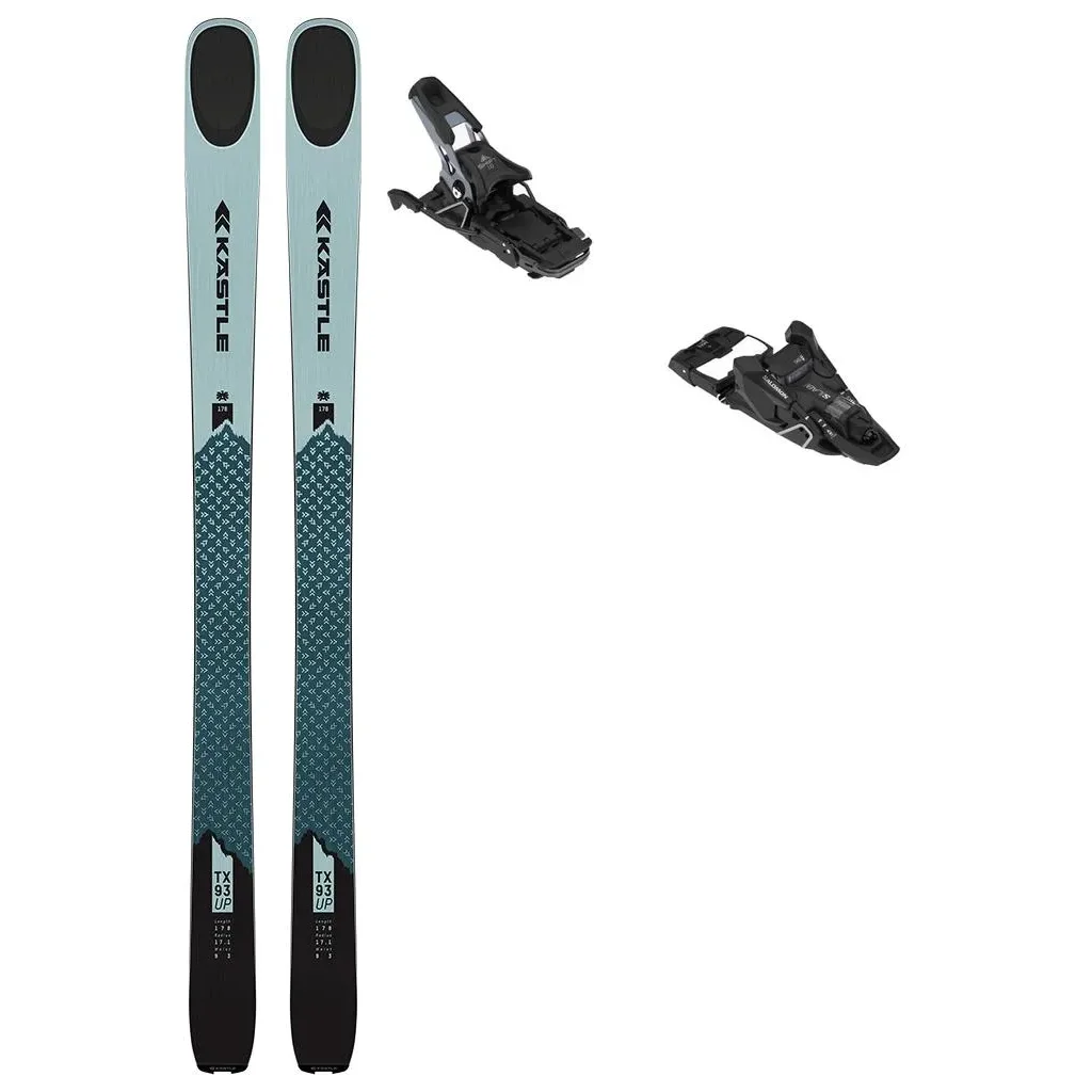 KASTLE TX93 UP + Fix SALOMON S/Lab Shift² 10 Multinorm /black silver met