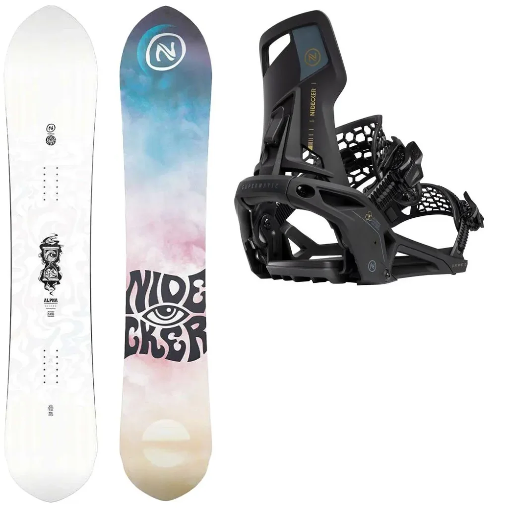 NIDECKER Alpha + Fix NIDECKER OG Supermatic /noir