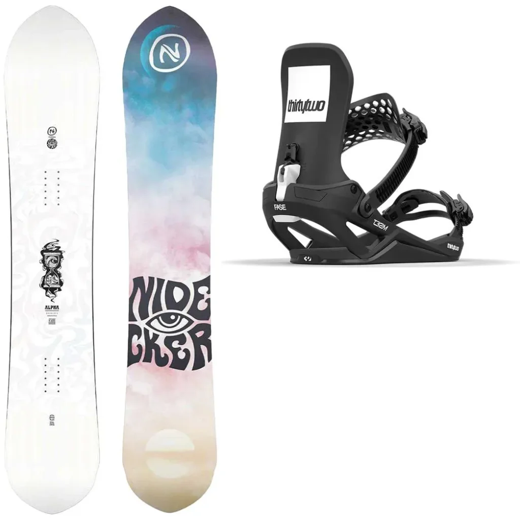 NIDECKER Alpha + Fix THIRTYTWO T32M Fase /noir