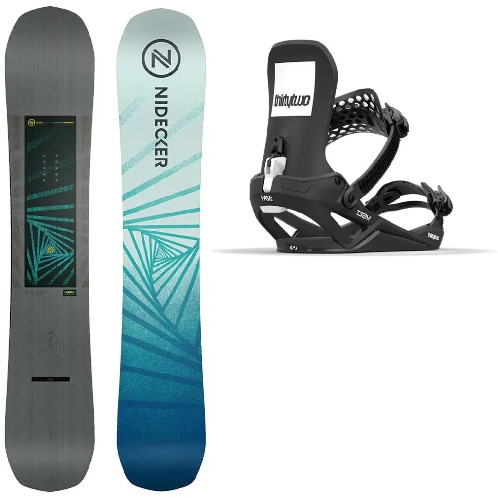 NIDECKER Merc + Fix THIRTYTWO T32M Fase /black