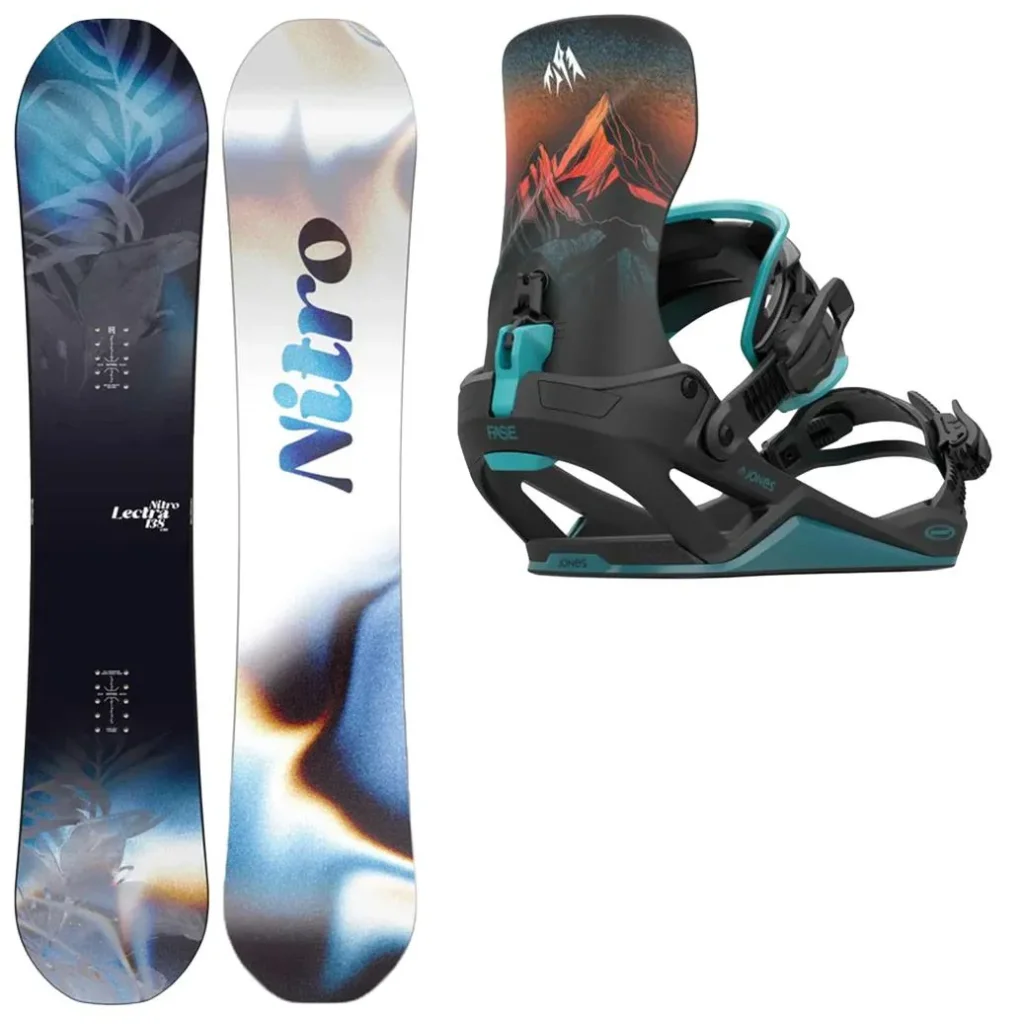 NITRO Lectra Leaf Cam-Out + Fix JONES Mercury Fase Blue Art