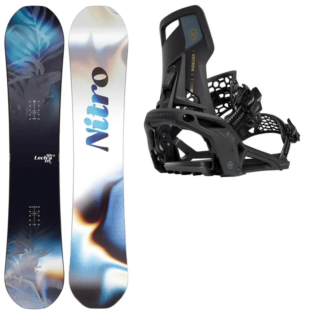 NITRO Lectra Leaf Cam-Out + Fix NIDECKER OG Supermatic /noir