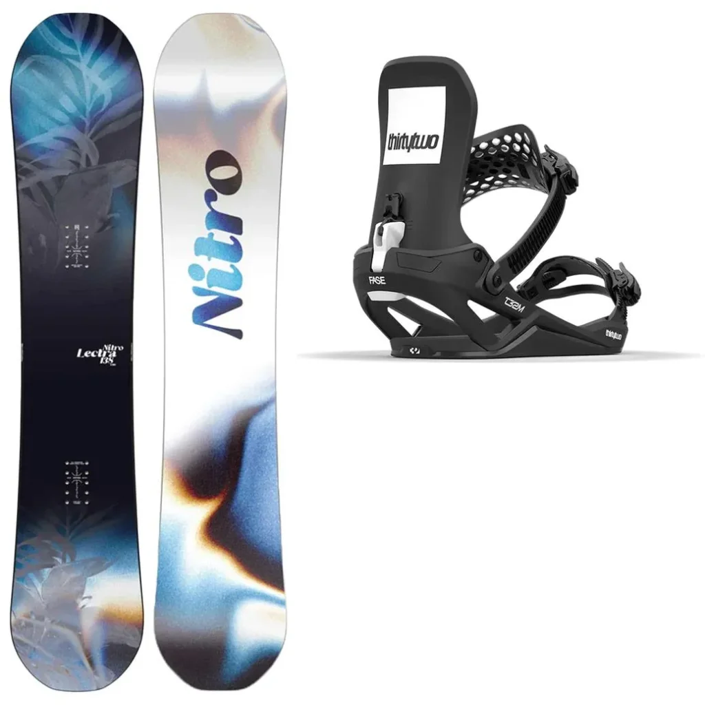 NITRO Lectra Leaf Cam-Out + Fix THIRTYTWO T32M Fase /noir