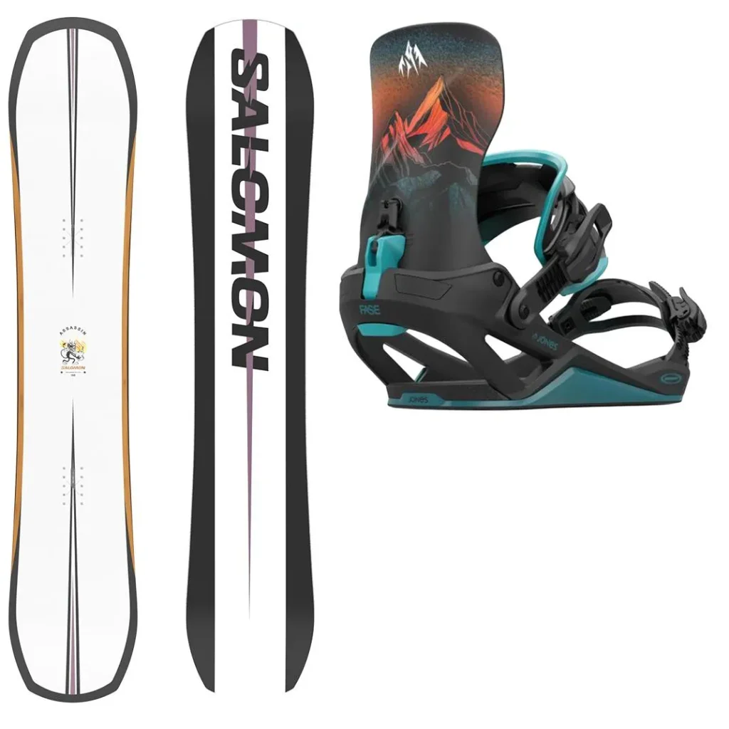 SALOMON Assassin /2024 + Fix JONES Mercury Fase Blue Art