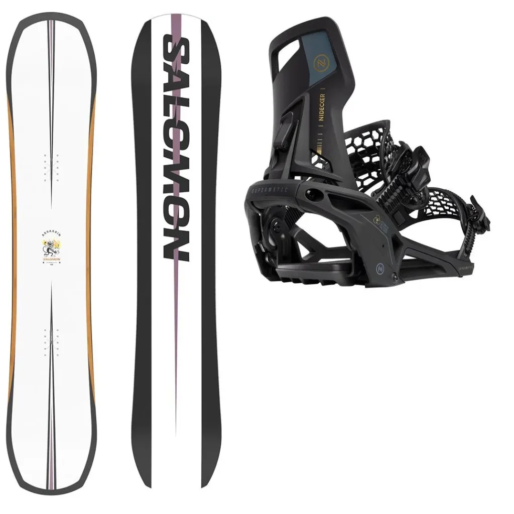 SALOMON Assassin /2024 + Fix NIDECKER OG Supermatic /black