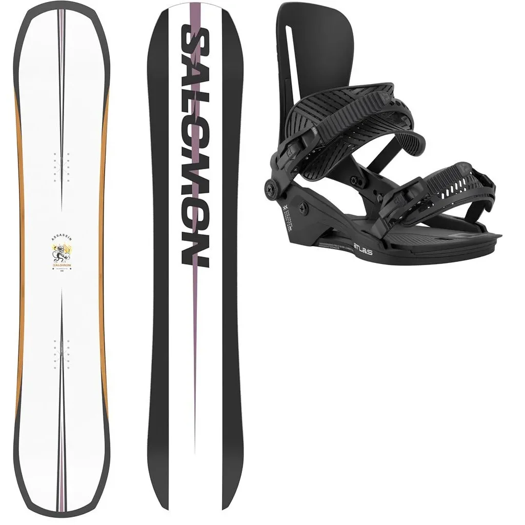 SALOMON Assassin /2024 + Fix UNION Atlas /noir