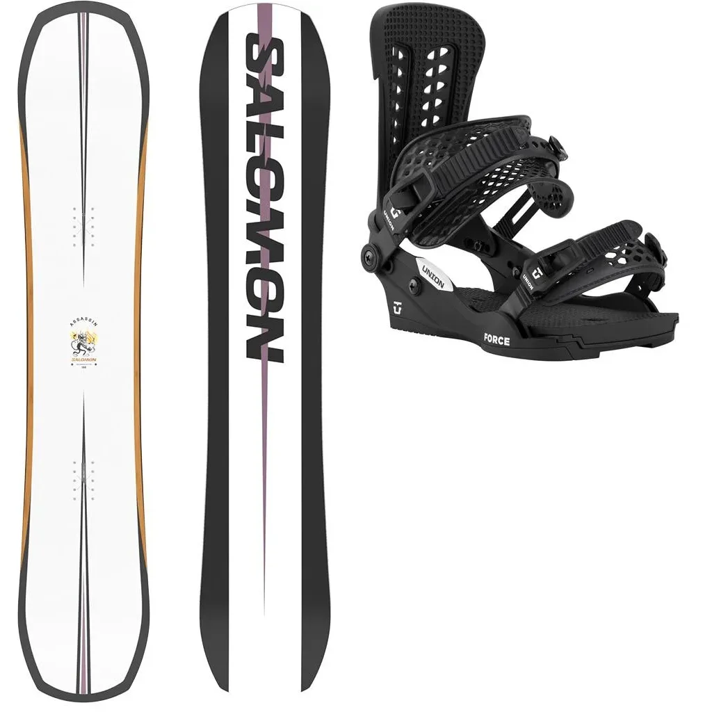 SALOMON Assassin /2024 + Fix UNION Force Classic /noir