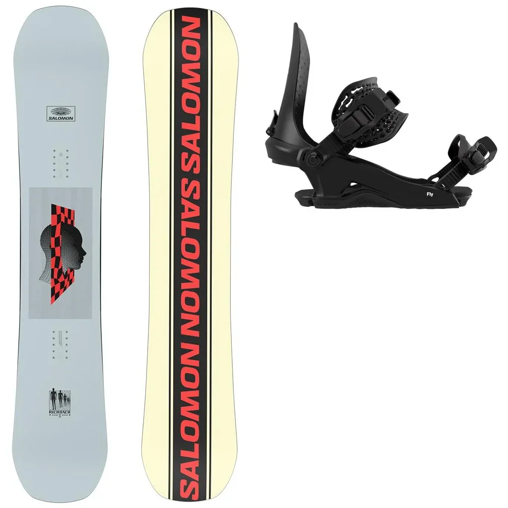 SALOMON Kickback + Fix BATALEON Fly Hw /black