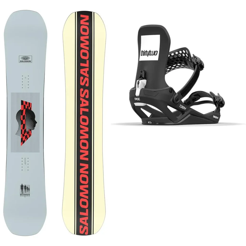 SALOMON Kickback + Fix THIRTYTWO T32M Fase /noir