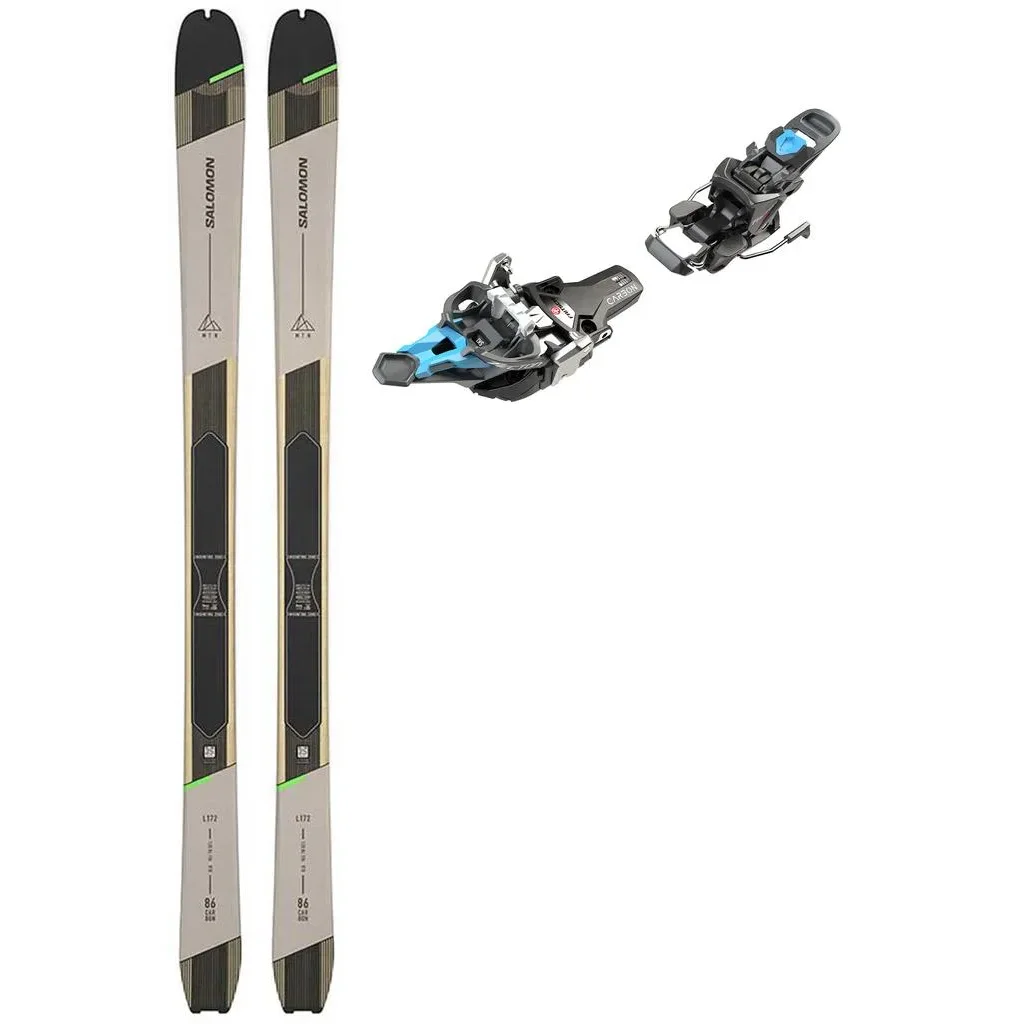 SALOMON Mtn 86 Carbon + Fix FRITSCHI Tecton 13 Carbon /freins 90mm