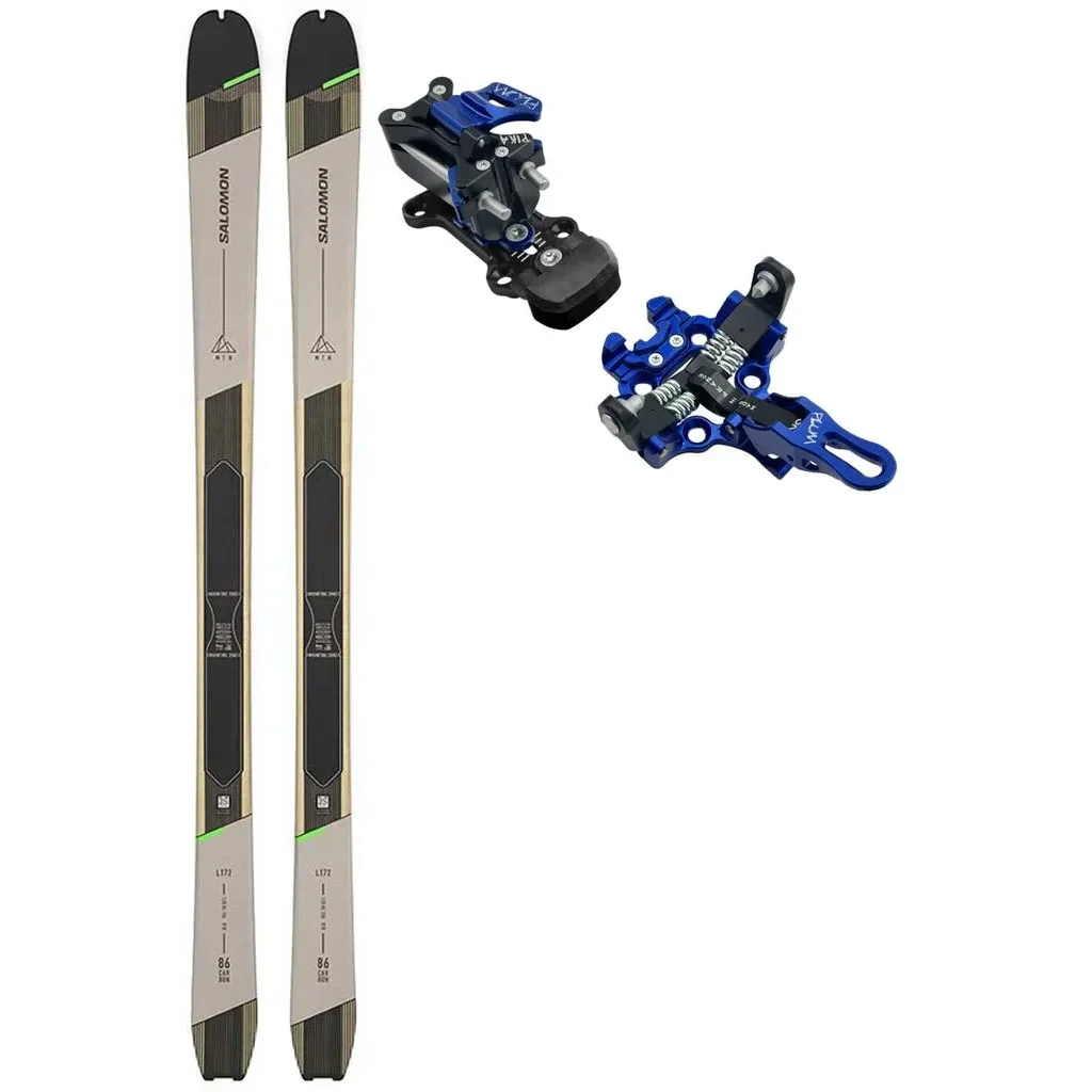 SALOMON Mtn 86 Carbon + Fix PLUM Pika /bleu
