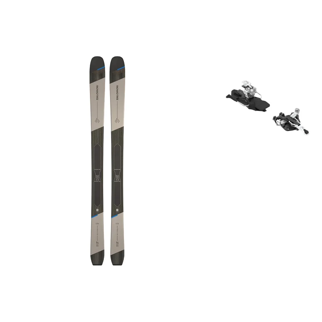 SALOMON Mtn 96 Carbon + Fix ATK Raider 13 Evo /Freins 108 mm /black