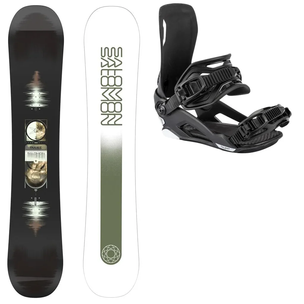 SALOMON Pulse Wide + Fix Nitro Talent /ultra black