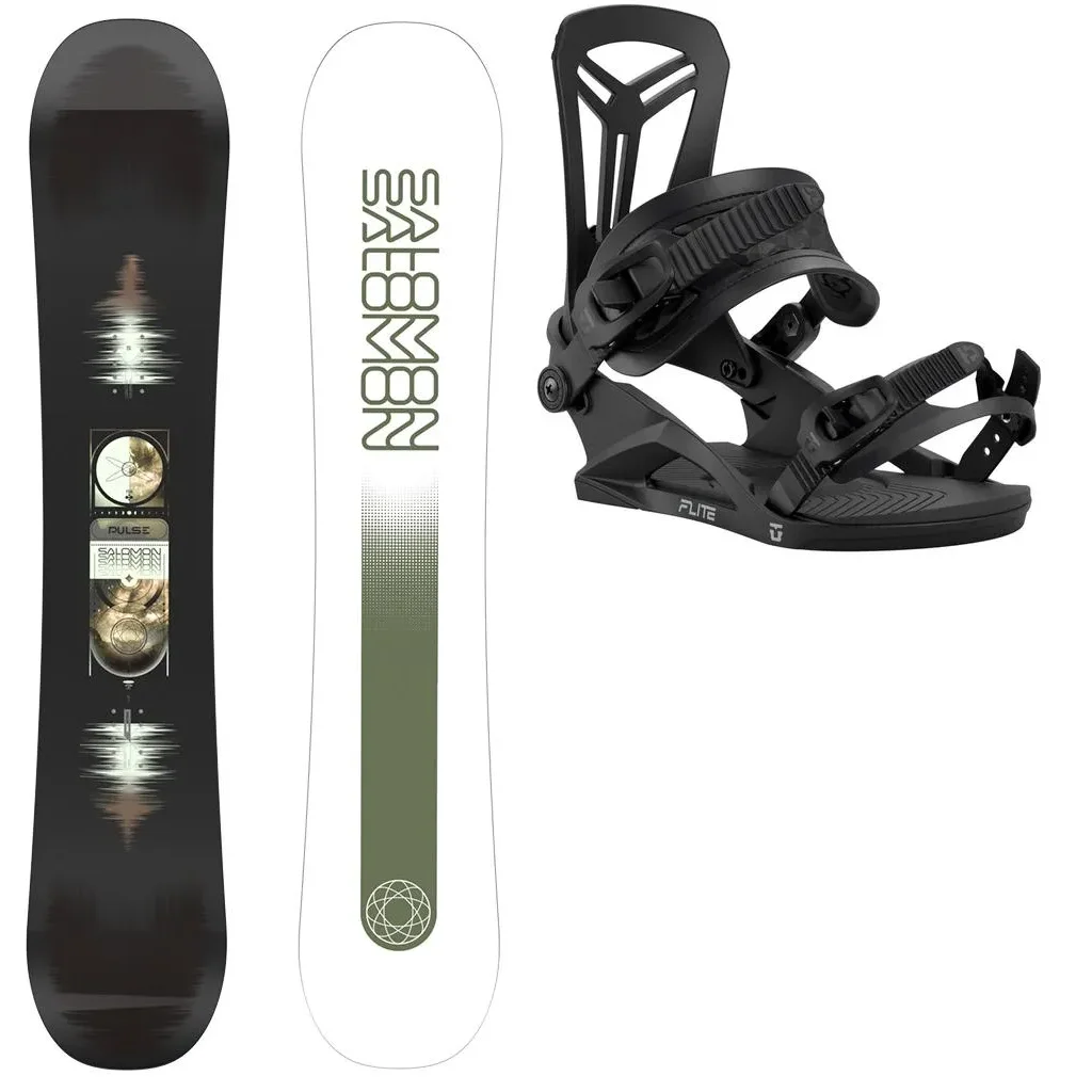 SALOMON Pulse Wide + Fix UNION Flite /black