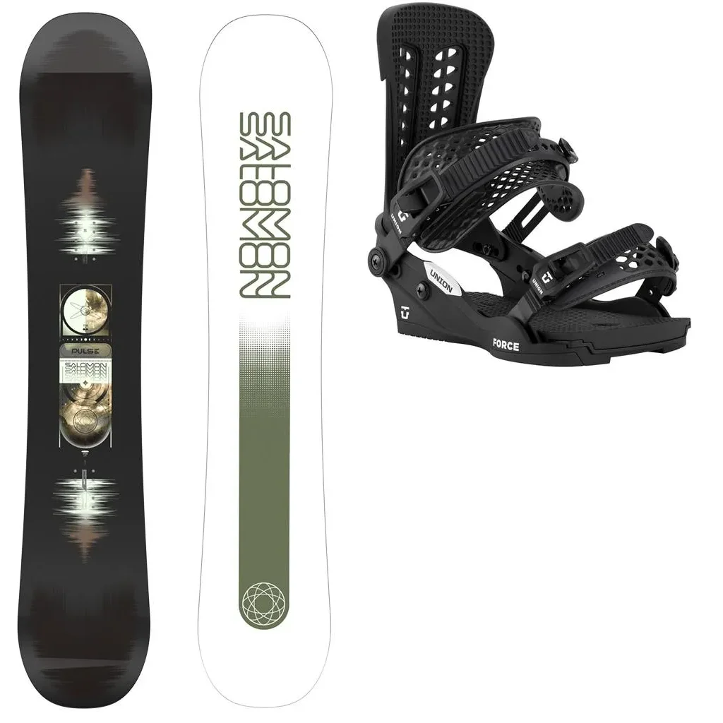 SALOMON Pulse Wide + Fix UNION Force Classic /noir