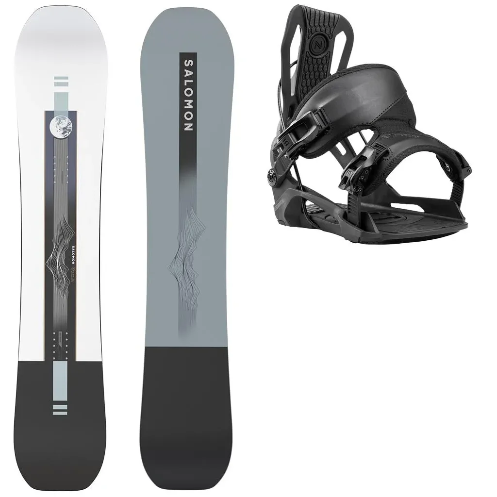 SALOMON Sight /2024 + Fix NIDECKER Flow Nexus /black
