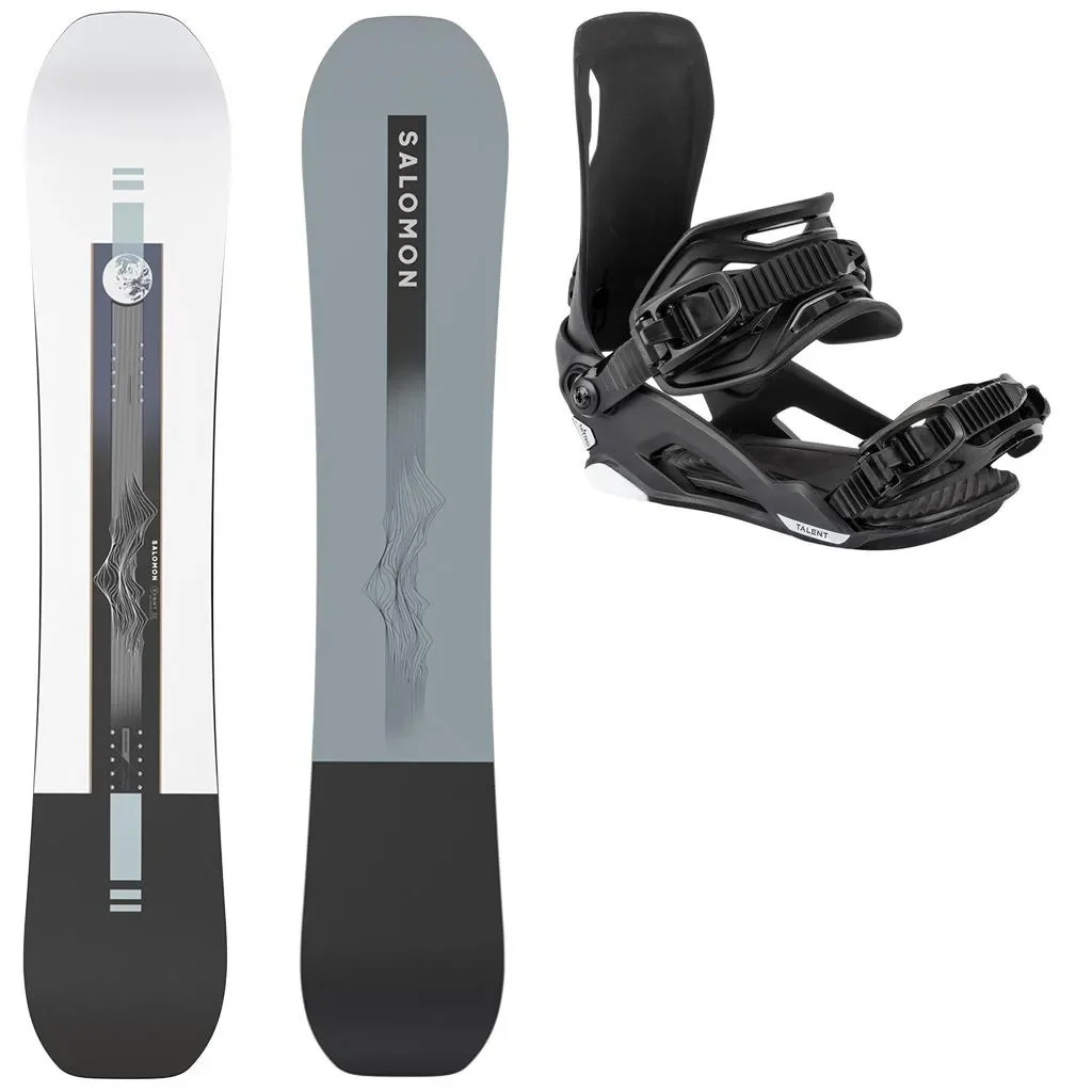 SALOMON Sight /2024 + Fix Nitro Talent /ultra black