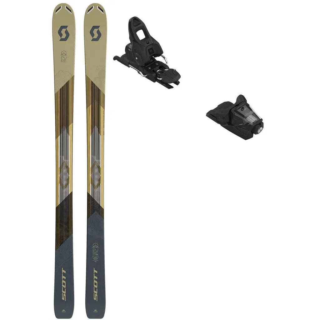 SCOTT Pure Mission 98 Ti + Fix ARMADA Stage 10 Gw /noir