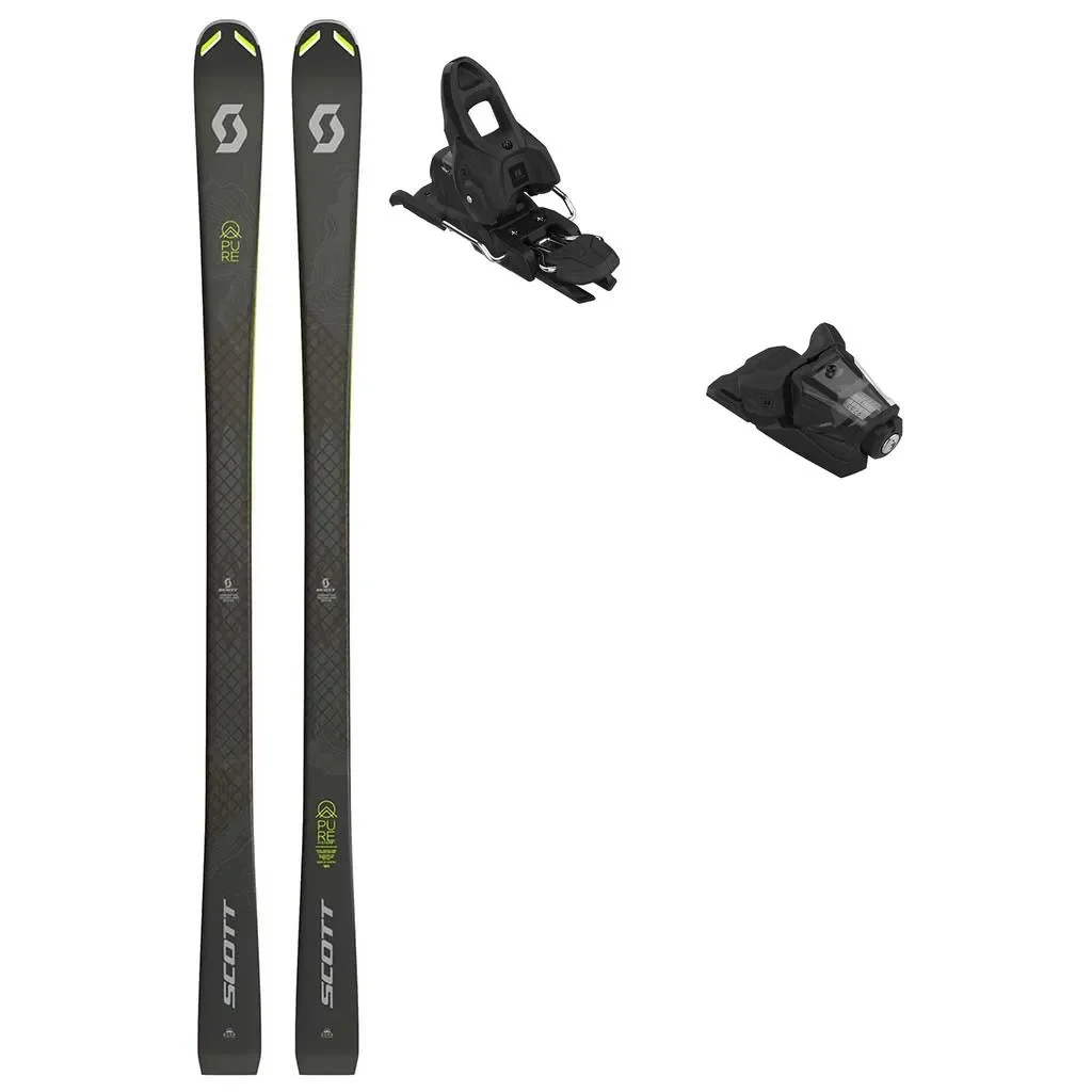 SCOTT Pure Piste 77 Ti /black + Fix ARMADA Stage 10 Gw /black